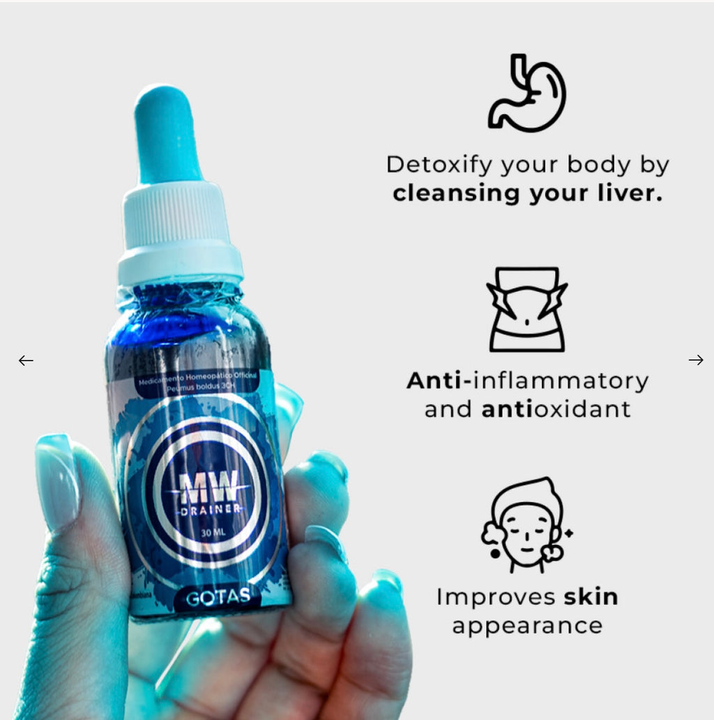 DRAINER - HOMEOPATHIC DETOX DROPS